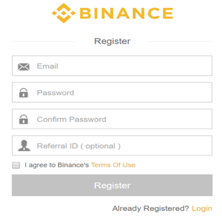 set up a binance account